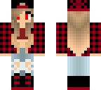 tomboy girl with checkard print jacket