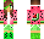 watermelone fancy brown hair