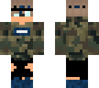 blue camo guy