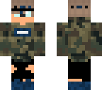 blue camo guy