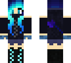 blue ninja girl