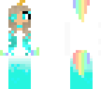 mermaid unicorn girl