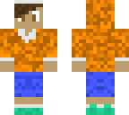 orange hoodie