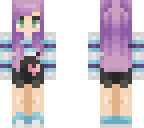purple hair