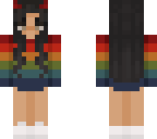 rainbow girl