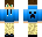 blue fade dude