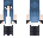 blue girl