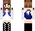 blue wolf girl