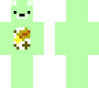 care bear - mint green