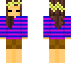 frisk with flower crown
