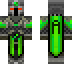 green knight face