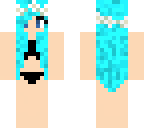 hot blue hair girl