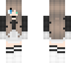 human white and black