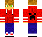red creeper hoodie