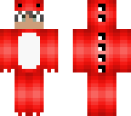red dino boy onesie edit