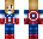 blonde captain america 