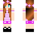 cute purple girl