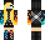 fire and ice assassin girl more blonde