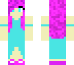 purple hair girl edit