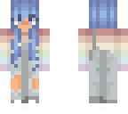 rainbow sweater girl