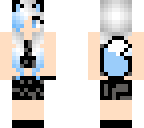 white haired girl