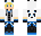 blue panda boy