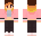 pink jacket babe