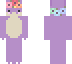 purple dino for fuchia