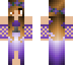 purple dress