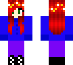 winter rainbow girl
