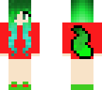 green wolf girl