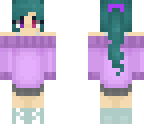 minty hair