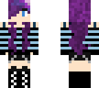 my official galaxy skin in minecraft