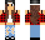 plaid girl