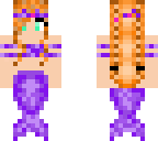 purple mermaid
