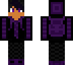 purple stripe man