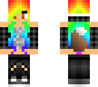 rainbow lace new skin