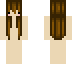 straight brunette chibi base