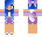 blue and purple werewolf