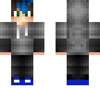 blue-haired hoodie
