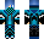 cool guy blue hair