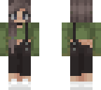 cute overalls girl