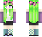green girl