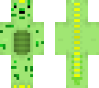 infected lizard