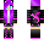 purple dragon girl