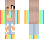 updated rainbow girl brown eyed