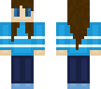 blue girl
