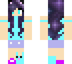 galaxy panda girl