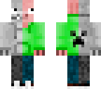 two-face pig