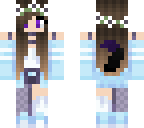 blue wolf girl
